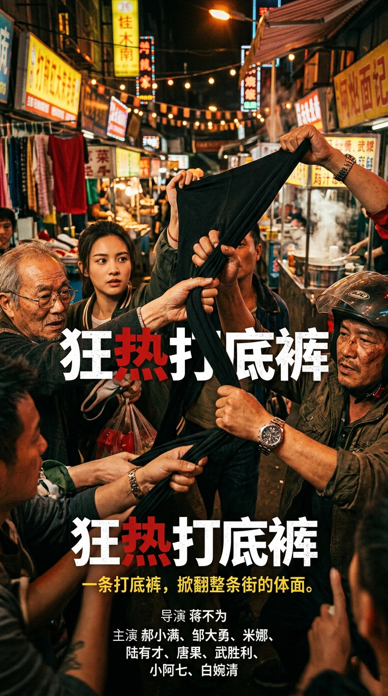 《狂热打底裤》海报
